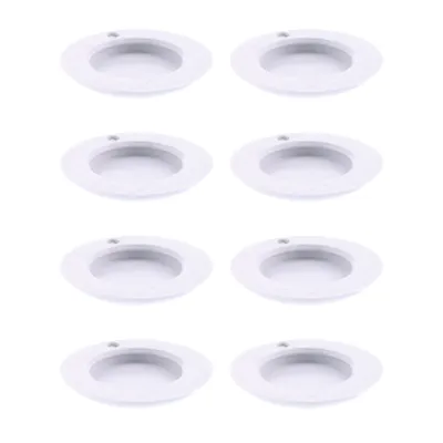 Produktbild von WAGNER QuickClick® Kunststoffgleiter HYPER SLIM - 8er-Set Ersatzgleiter Ø 25 mm für Basis Ø 14/17 mm, DE Ware - 15793200