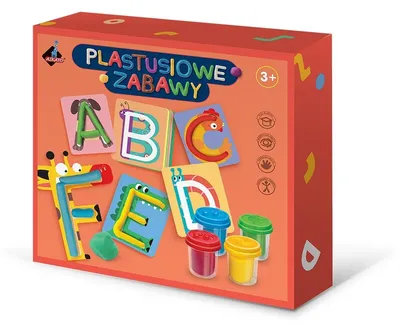 Immagine prodotto di Zabawka edukacyjna Plastusiowe zabawy literki
