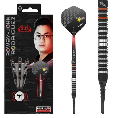 Produktbild von BULL'S Rowby-John Rodriguez Soft Dart 23 Gr
