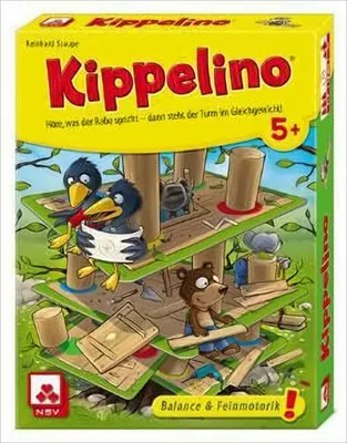 Produktbild von Kippelino, Kartenspiel, für 1-4 Spieler, ab 5 Jahren (DE-Ausgabe)