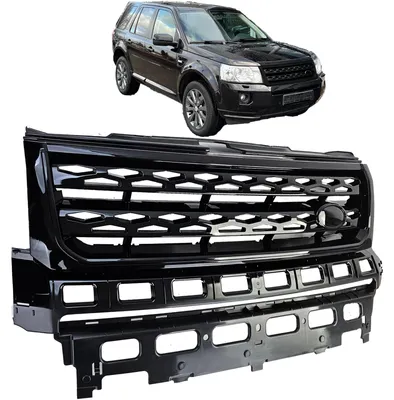 Image de Grille de radiateur noir brillant pour Land Rover Freelander 2, modèles de 2007 à 2014