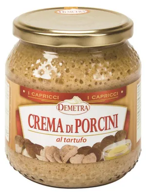 Produktbild von Steinpilzcreme mit Trueffel Capricci 540 gr. - Demetra