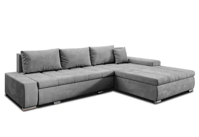 Image de AX LIVING Canapé angle convertible Tunceli canapé gris angle 297 cm