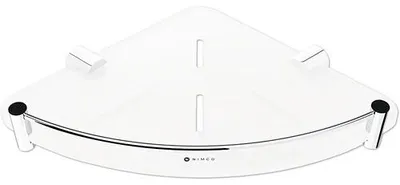 Image de Étagère d'angle Nimco Bormo, noire, modèle BR X208-X-26