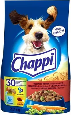 Zdjęcie produktu dla Chappi Karma dla psów Dorosłych Wołowina i Drób sucha 2,7 kg