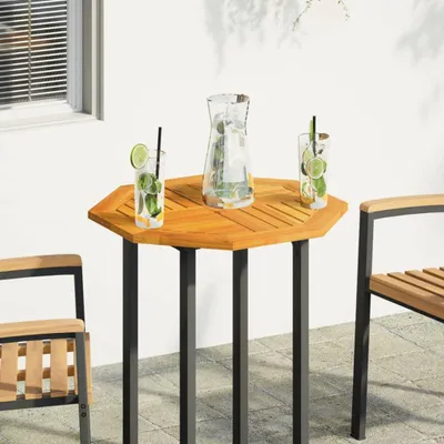 Produktbild von vidaXL Tischplatte 60x60x2 cm Achteckig Massivholz Akazie