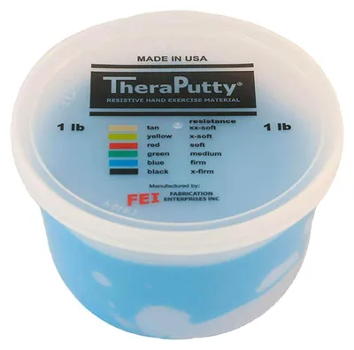 Produktbild von CanDo TheraPutty - Therapie-Knetmasse - 450 g - blau (schwer)