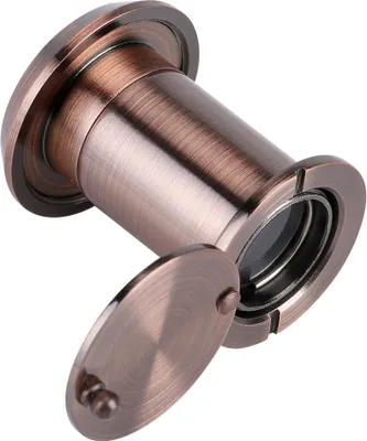 Produktbild von Optischer Weitwinkel-Türspion für die Haussicherheit (Rotbronze)