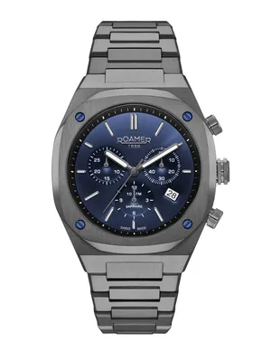 Produktbild von Roamer Herren Uhr Analog Quarz Chronograph 854837 44 45 50 Stingray R7 Edelstahl