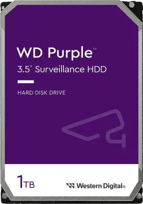 Zdjęcie produktu dla Dysk twardy WD Purple WD11PURZ, 1TB, 5400rpm, 64MB, SATA 3