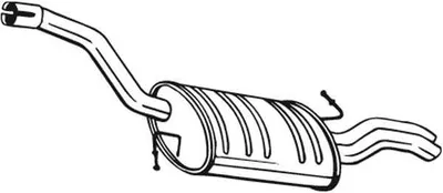 Produktbild von Bosal Endschalldämpfer  233-145