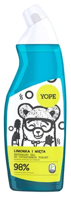 Image de Yope Gel nettoyant pour la toilette au parfum de citron vert et de menthe, 750 ml