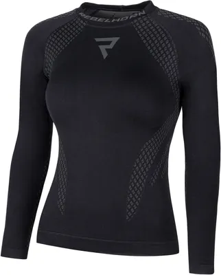 Produktbild von Rebelhorn Active 2  Damen Langarm Funktionshemd, schwarz/grau, S