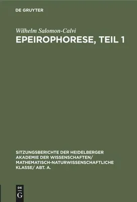 Produktbild von Epeirophorese, Teil 1