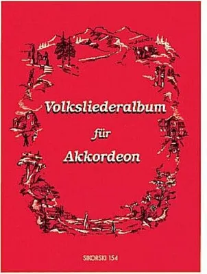 Produktbild von Das Volksliederalbumfür Akkordeon mit Texteinlage