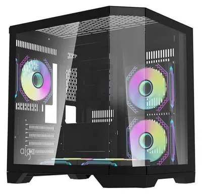 Produktbild von darkFlash - FT350 Black - Computergehäuse