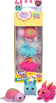 Produktbild von 3er-Pack Needes - Little Live Pets - Serie 2 - Elektronische Haustiere