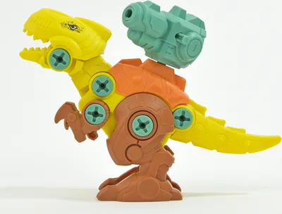 Produktbild von DIY T-Rex Robo-Dino Spielzeug mit Katapult