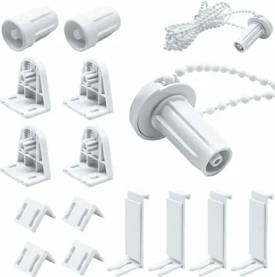 Obrázek produktu pro sady opravné sady pro plastové rolety 17 mm, vrtání není nutné, bílé