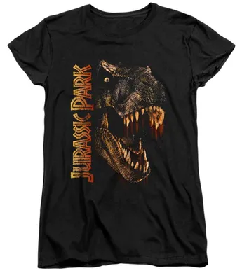 Image de T-shirt pour femme, Jurassic Park, modèle TV44157 (taille M), couleur noire