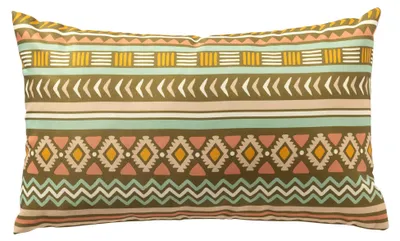 Produktbild von Textino Outdoor Dekokissen Aztec Stevie 30x50 cm Grün
