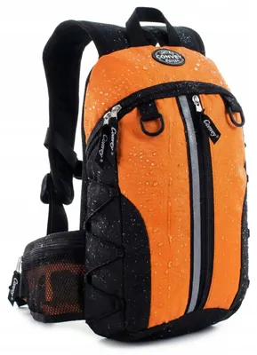 Image de CONVEY Sac à dos vélo 10L orange résistant et léger