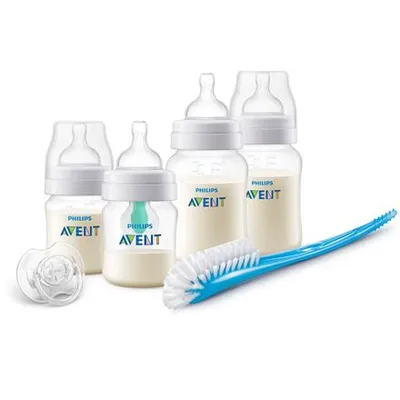 Zdjęcie produktu dla Philips AVENT SCD807/00 Zestaw butelek antykolkowych z nakładką AirFree™