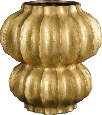 Mica Decorations Altea Vase – H35 x Ø33 cm – Keramik – Gold