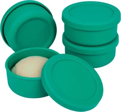 Produktbild von Silikon-Backformen-Set, 4-teilig, Pizza und Brot