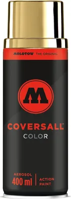 Produktbild von Spray COVERSALL COLOR 400ml gold Packung mit 6 Stück