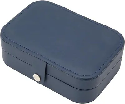 Image de Petite boîte de rangement pour bijoux - Imperméable - 16 x 11 x 5 cm