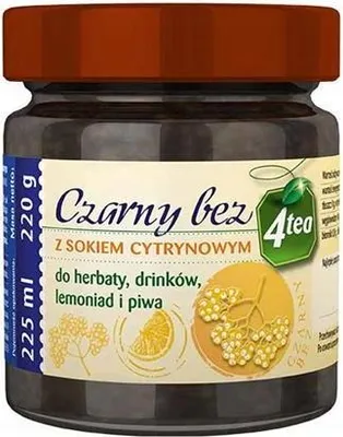Obrázek produktu pro Černý bez a citronový džus 220 g
