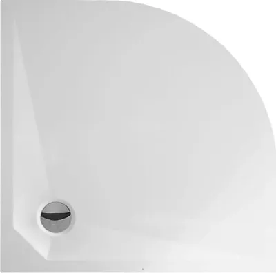 Obrázek produktu pro Roltechnik Vanička z litého mramoru Plano Davos MR Pure čtvrtkruh 80 x 80 cm