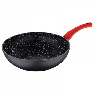 Produktbild von San Ignacio Toledo Wokpfanne SG-6268 Ø 26 cm Schwarz Aluminium