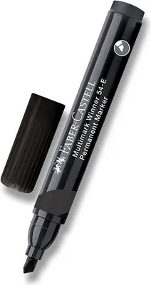 Image de Faber Castell Marqueur Multimark W-54-E pointe biseautée noir