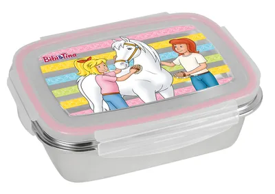 Produktbild von Brotdose Edelstahl Bibi und Tina Freunde, 13940