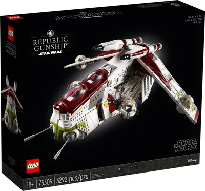 Zdjęcie produktu dla LEGO Star Wars Kanonierka Republiki™, Zestaw do budowania, 18 lat(a), Plastik, 3292 szt., 5,6 kg
