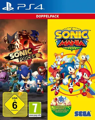 Produktbild von Sonic Mania Plus and Sonic Forces Double Pack (PS4)