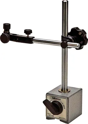 Produktbild von MITUTOYO Messstativ magnetisch mit Feineinstellung für Messuhren