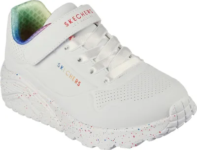 Produktbild von Skechers Uno Lite - Rainbow Specks - Weiß / Multi Synthetik Größe: 30 Normal