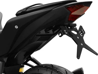 Produktbild von ZIEGER X-Line Kennzeichenhalter kompatibel mit Yamaha YZF-R3 / MT-03 BJ 2019-21