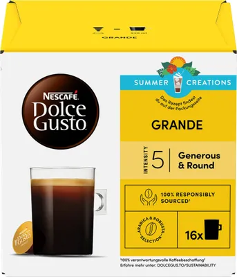 Produktbild von Dolce Gusto - Kaffeetassen Dolce Gusto Grande 16st | Boxe eine 16 Tasse