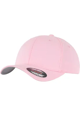 Produktbild von FLEXFIT 6277 | Wooly Combed Cap / Kappe / Mütze / Hut Stabile Front - Farbe: Pink - Größe: XXL