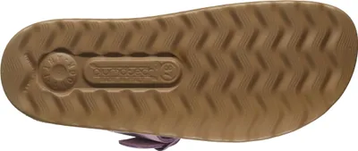 Produktbild von Fly Flot Damen Pantolette Leder Zehentrenner Schnalle, Größe:40 EU, Farbe:Lila