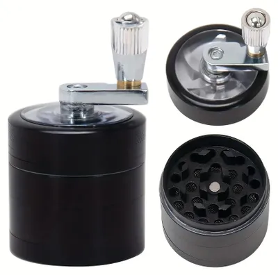 Obrázek produktu pro Mlýnek na koření, nerezová ocel, ekologický design, černý
