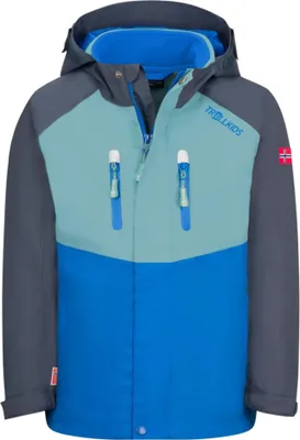 Produktbild von Trollkids Kids Bryggen 3in1 Jacket Jungen Jacke Blau 418-198 Grösse 152