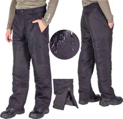 Produktbild von Wasserdichte, isolierte Herren-Skihose FIRI, Schwarz, M