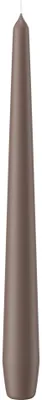 Produktbild von Spitzkerzen Taupe 250 x Ø 25 mm, 50 Stück