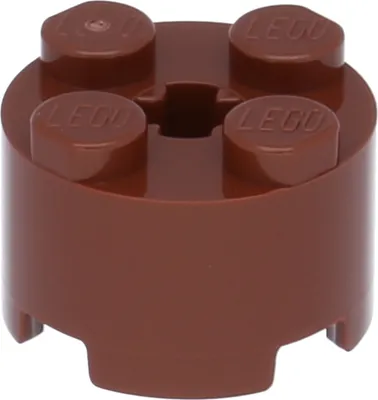Zdjęcie produktu dla LEGO: LEGO 2x2 Rundstein Rotbraun