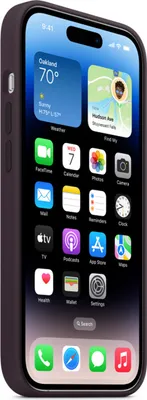 Produktbild von Apple Silicone Case MagSafe iPhone 14 Pro holunder